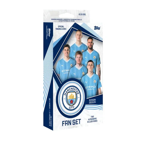 Manchester City Fan Set Soccer 2023