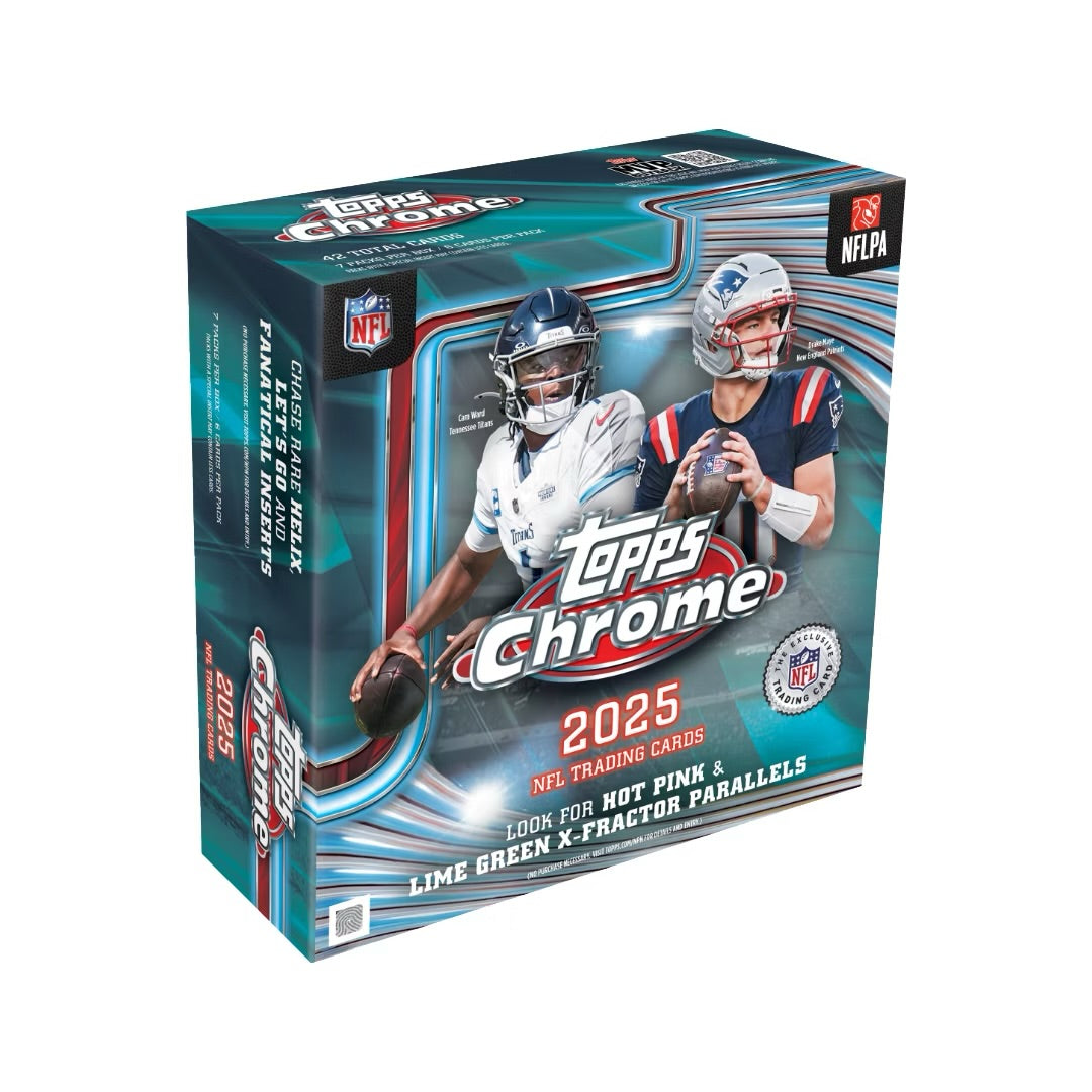 Topps Chrome NFL Mega 2025