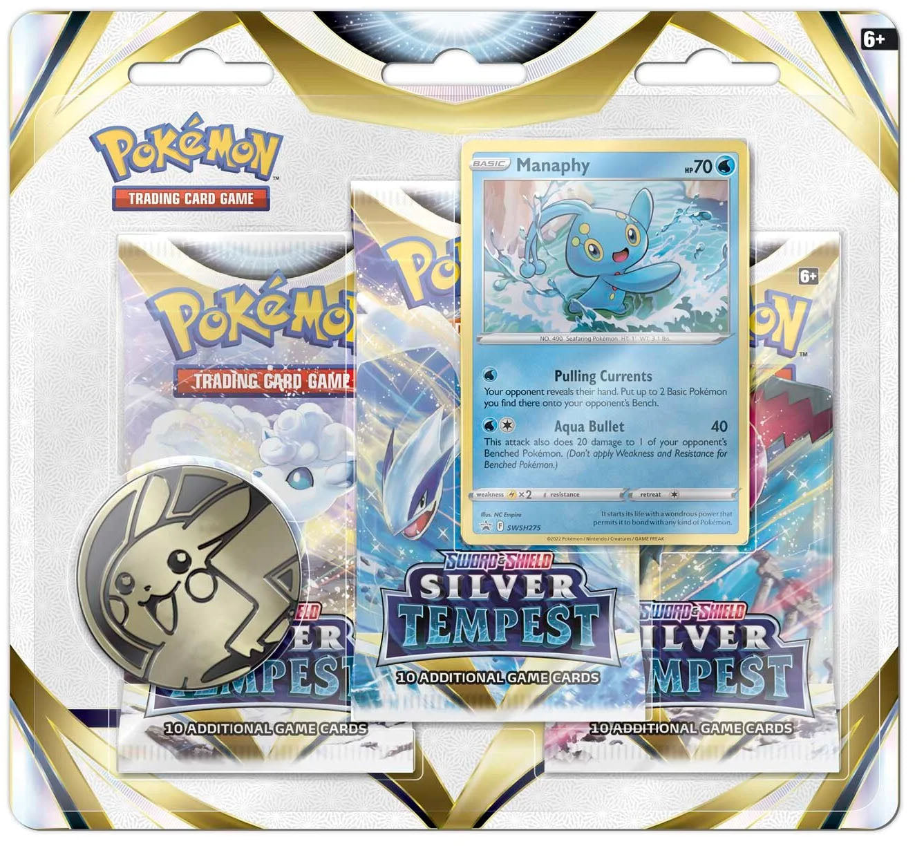 Silver Tempest - 3er Pack Blister - EN