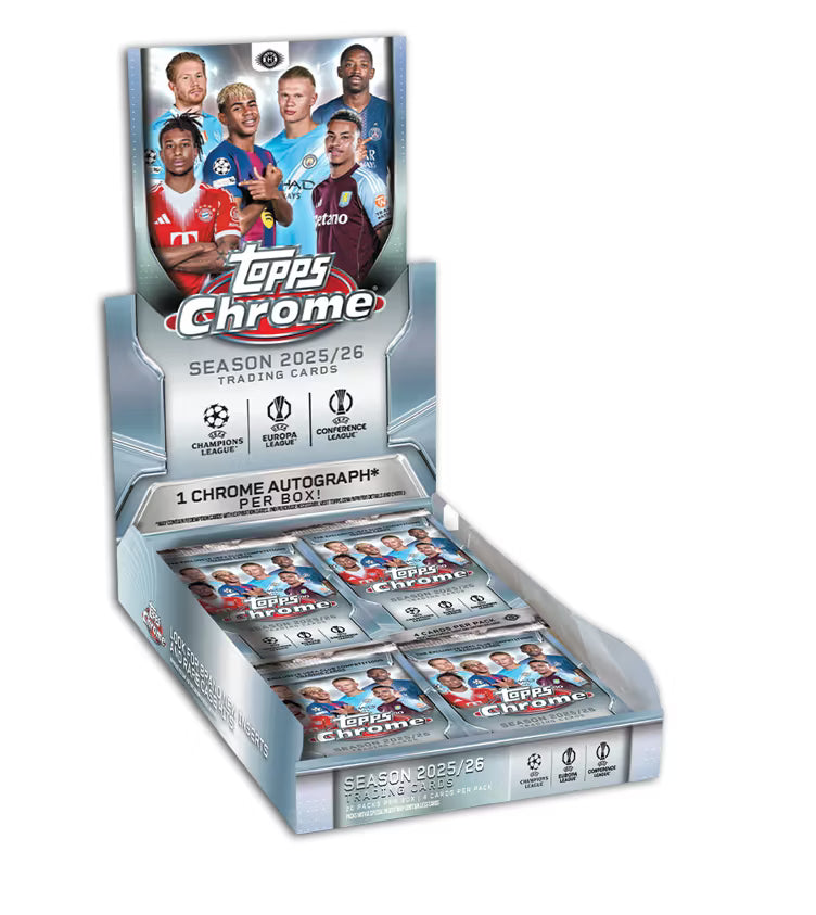 Topps UCC Chrome Hobby Box 25/26
