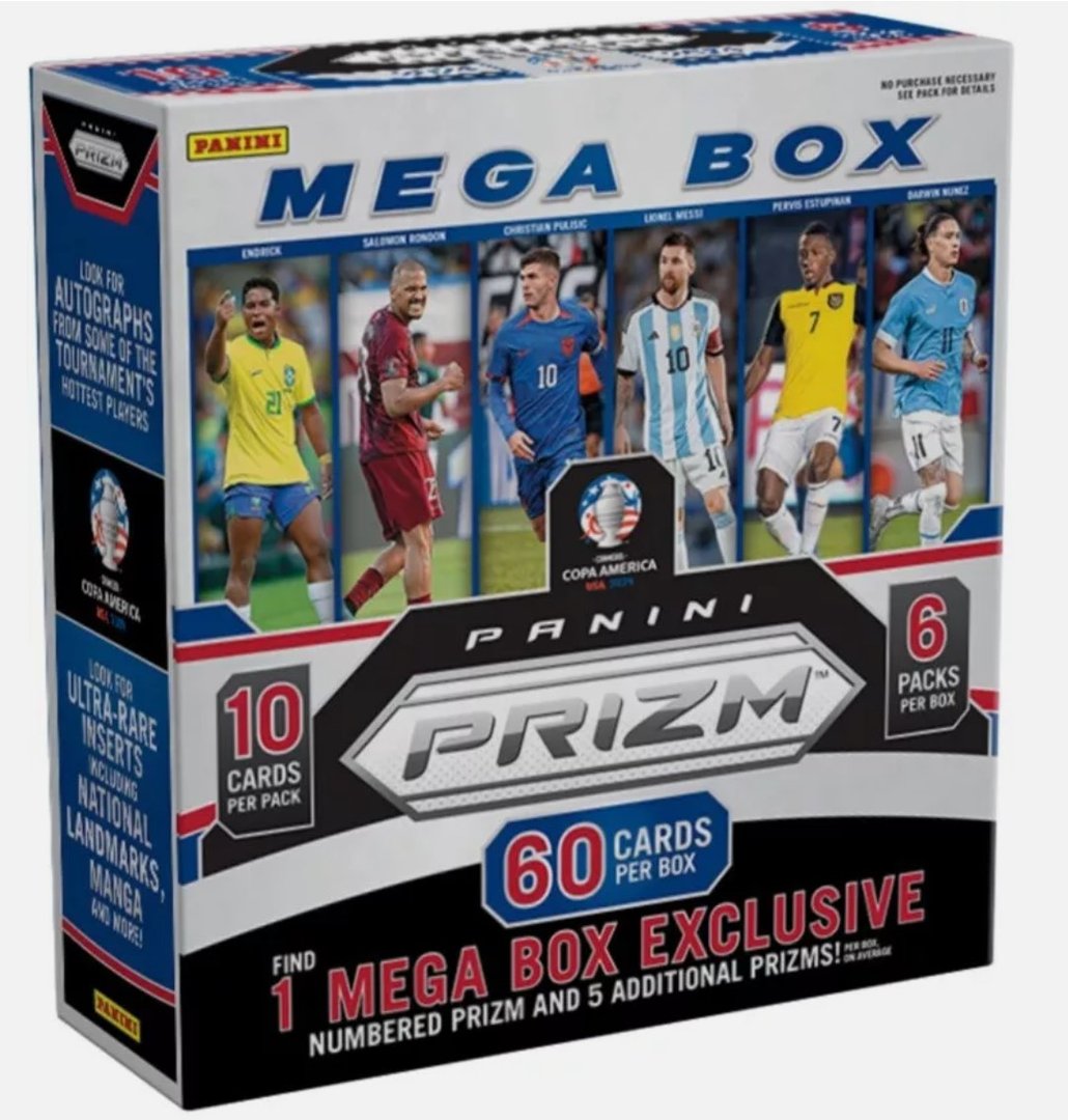 Prizm COPA Amerika Soccer Mega Box