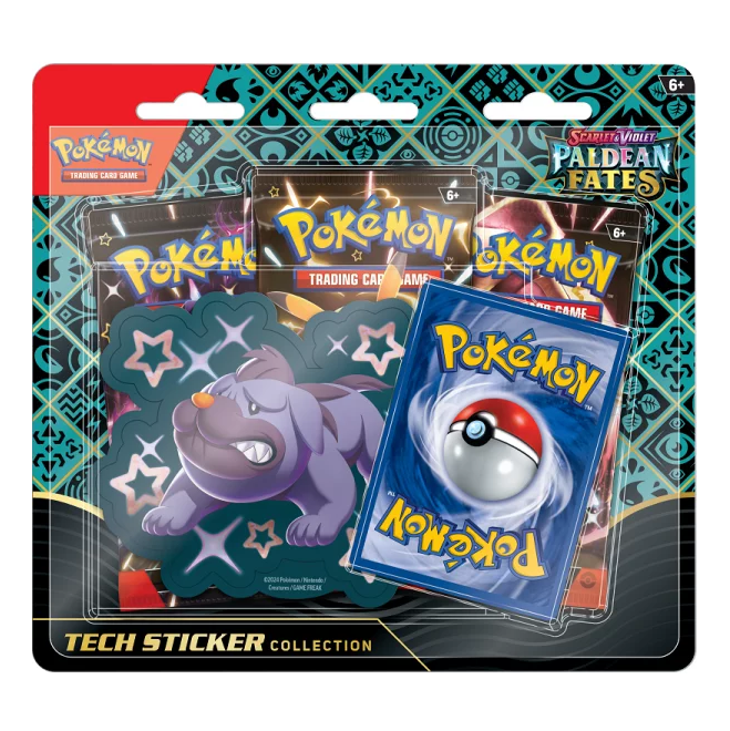 Scarlet & Violet - Paldean Fates - Tech Sticker Collection