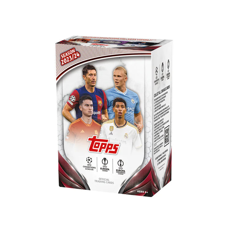 Topps UEFA Club Competitions Blaster Soccer 2023