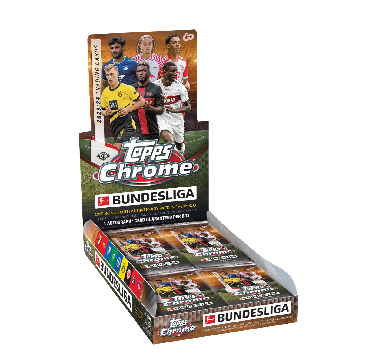 Topps Chrome Bundesliga Soccer Hobby 23/24