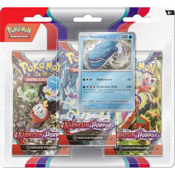Karmesin & Purpur - 3er Pack Blister - DE