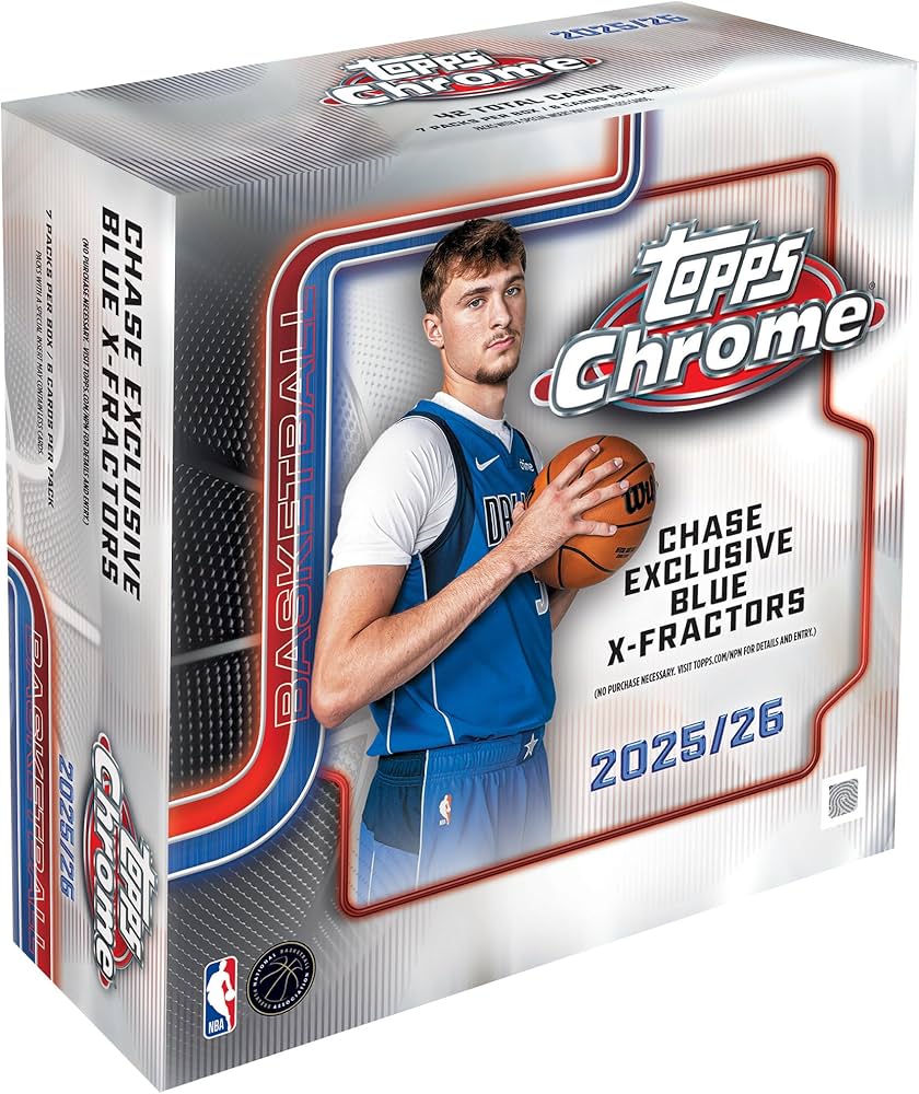 Topps Chrome NBA Mega 25/26