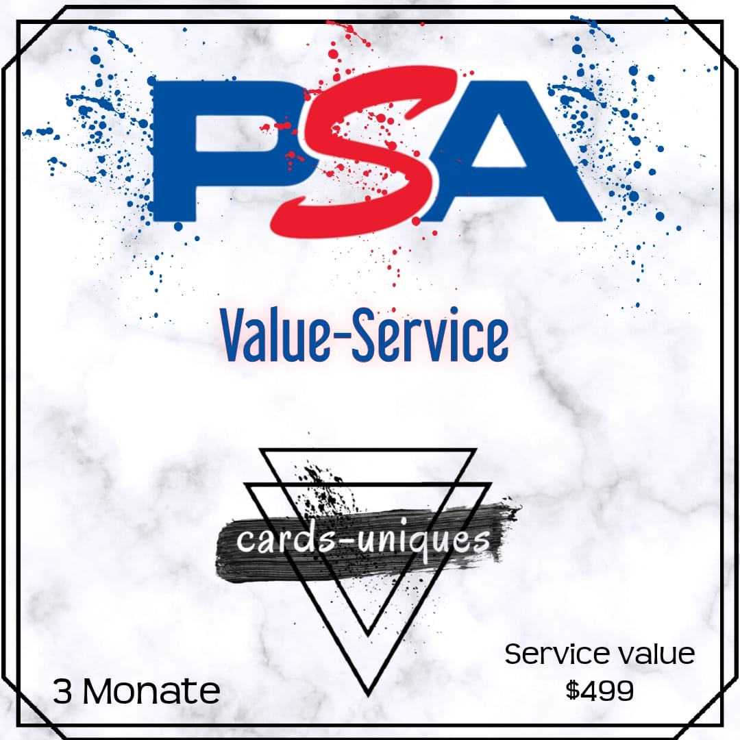 PSA Value Bulk Grading - bis $499