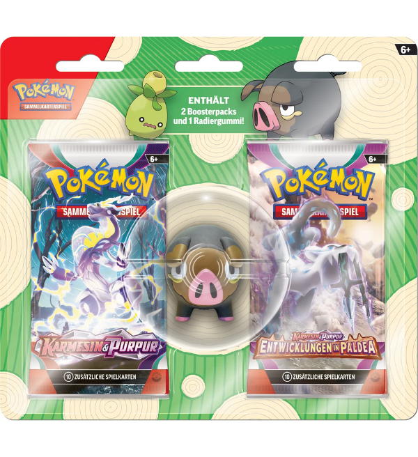 Back to School Eraser Blister 2023