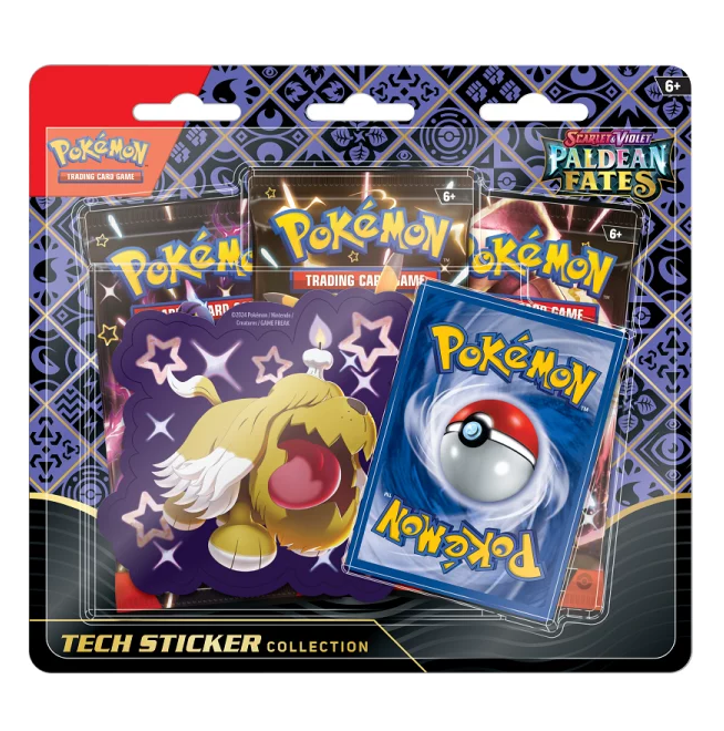 Scarlet & Violet - Paldean Fates - Tech Sticker Collection